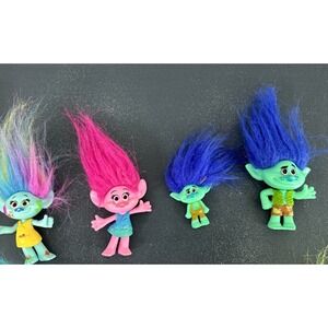 Lot of 10 - Dream‎ Works Troll Figures Mixed Lot